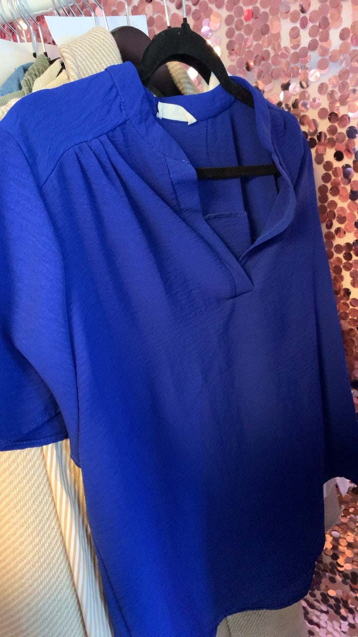 Entro Blue Shirt / Size: XXL