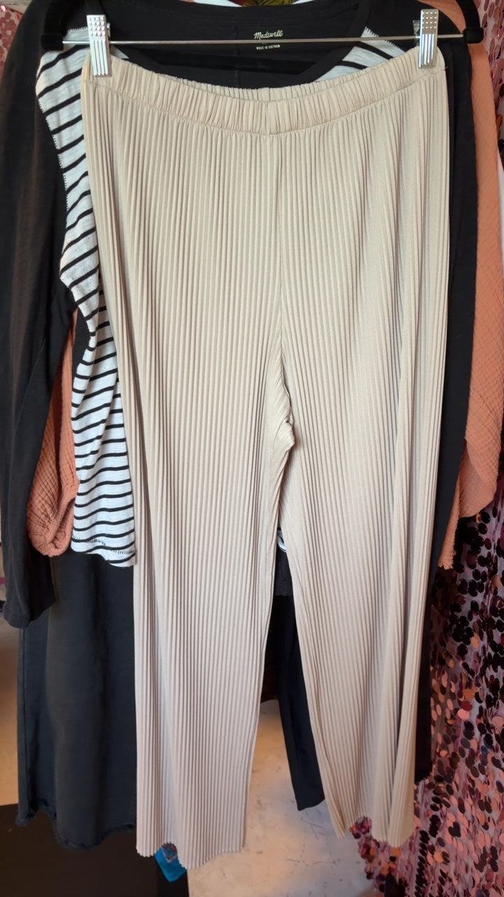 Uniqlo Plisse Pants / Size: M