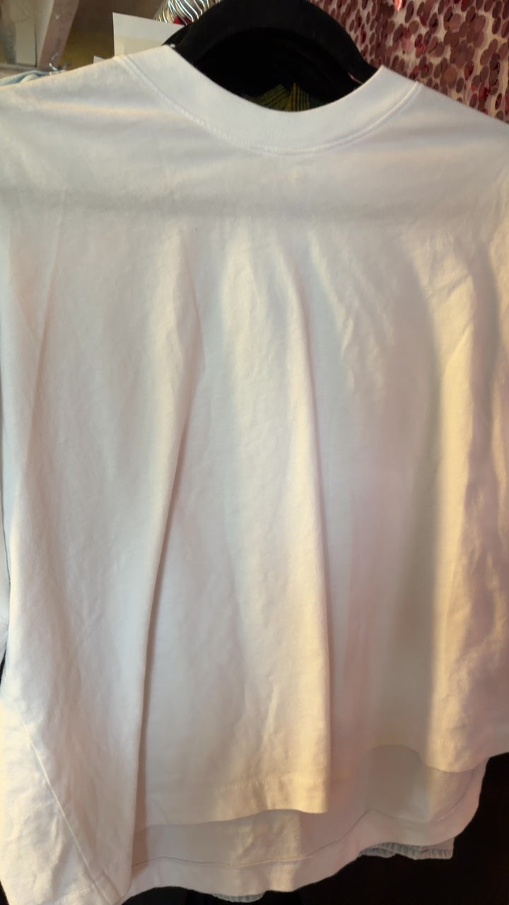 Madewell White T Shirt / Size: M