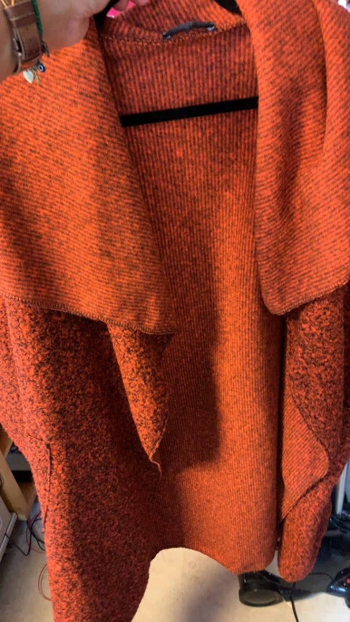 Orange Duster Jacket / Size: L