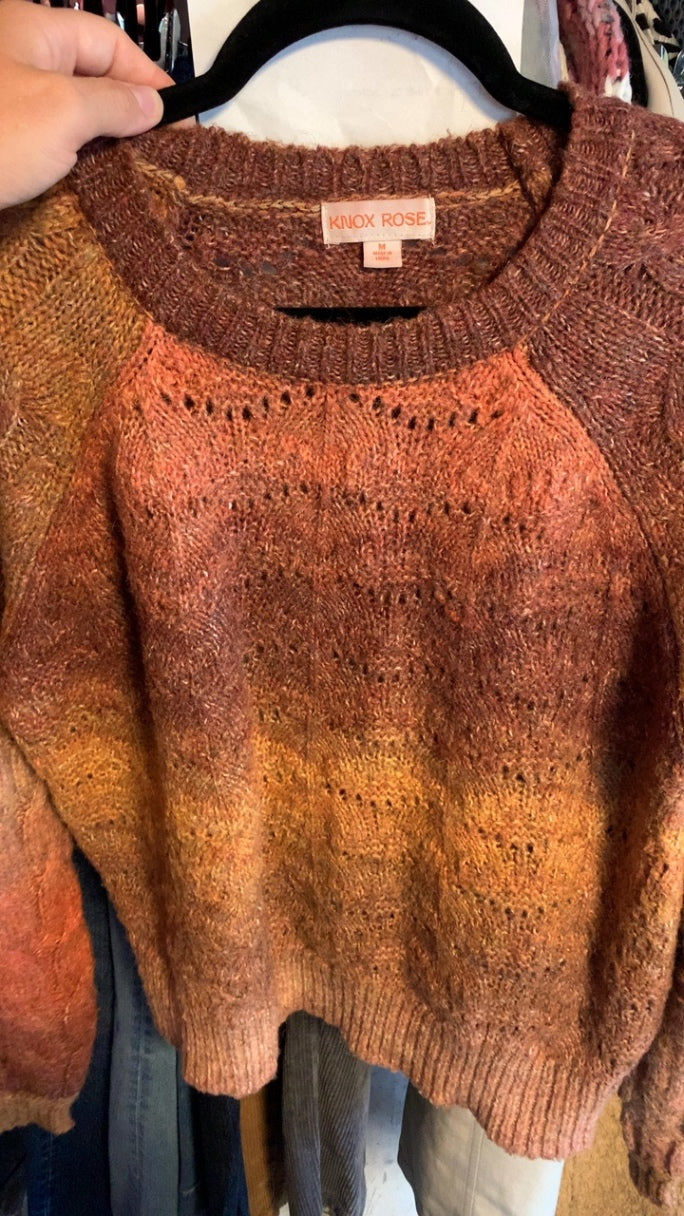 Knox Rose Brown Sweater / Size: M