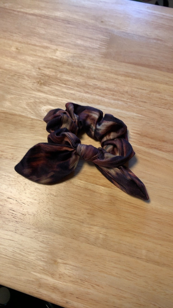 Hair Tie Brown & Tan 