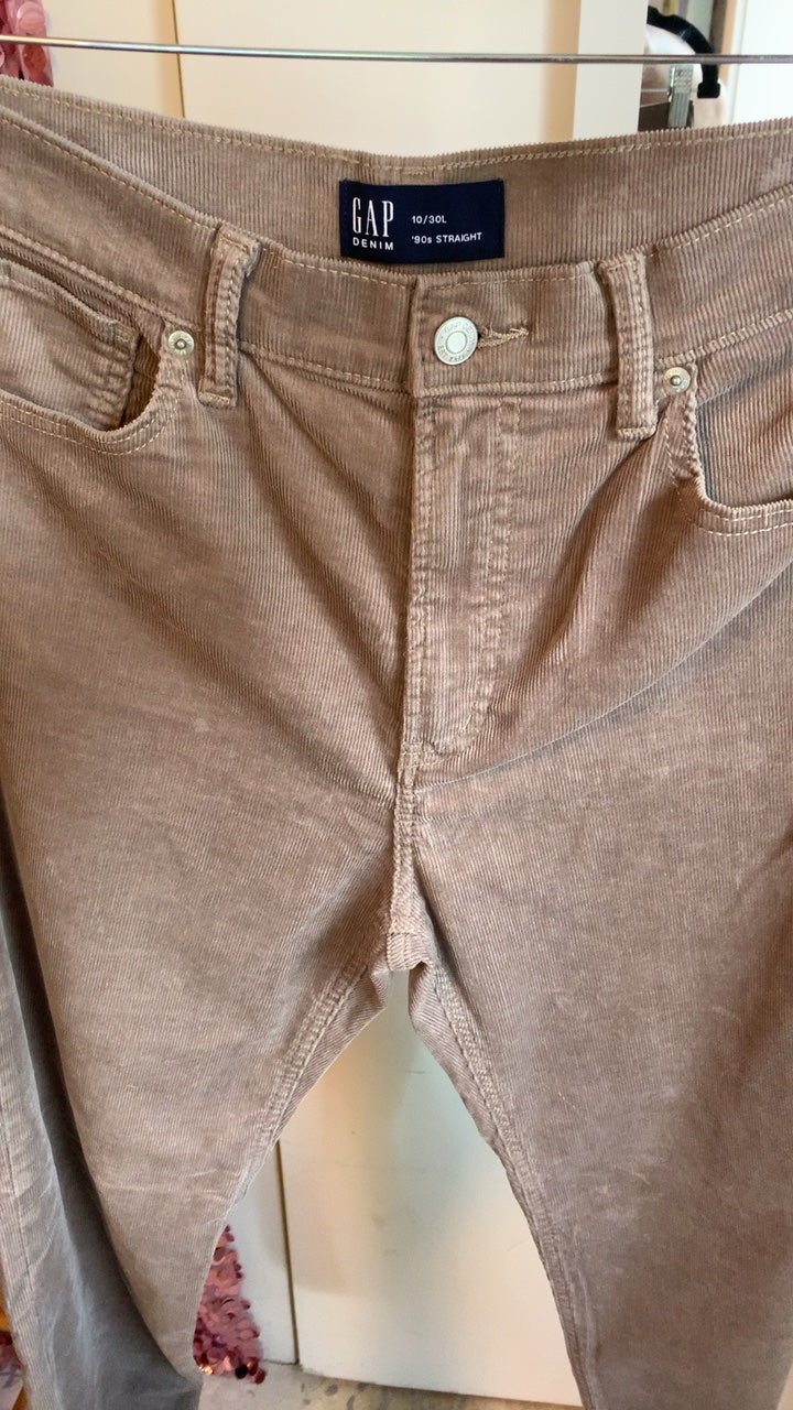 GAP Corduroy Pants / Size: 10 Long 