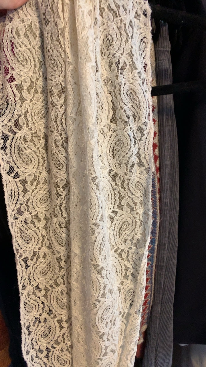 Infinity Cream Scarf