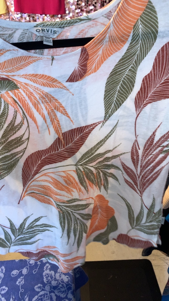 Orvis Leaf Shirt / Size: S