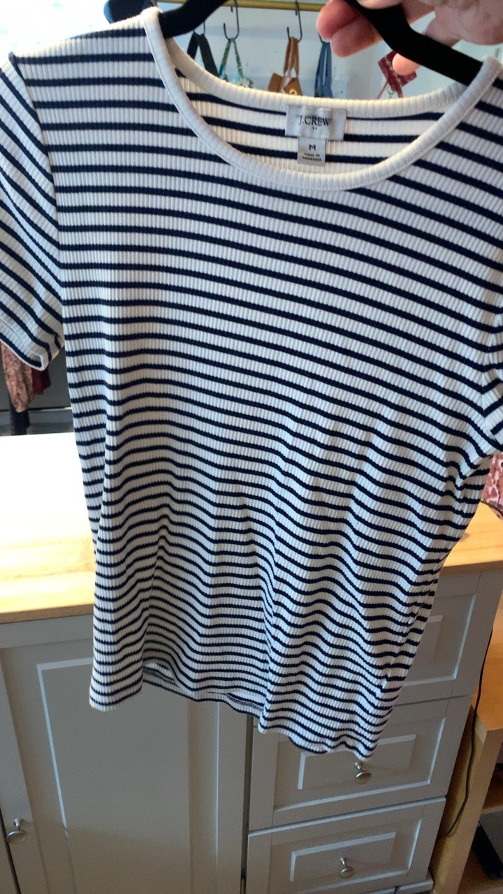 JCREW Stripped Shirt / Size: M