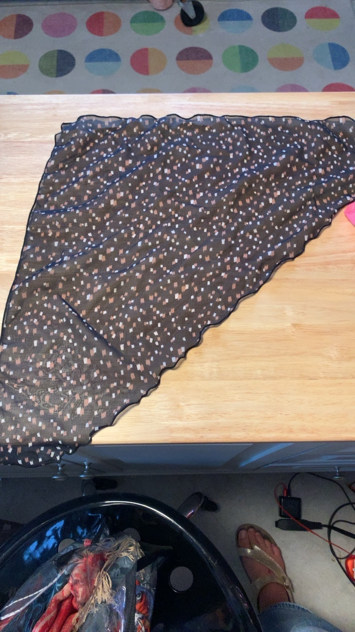 Black & Brown Scarf 