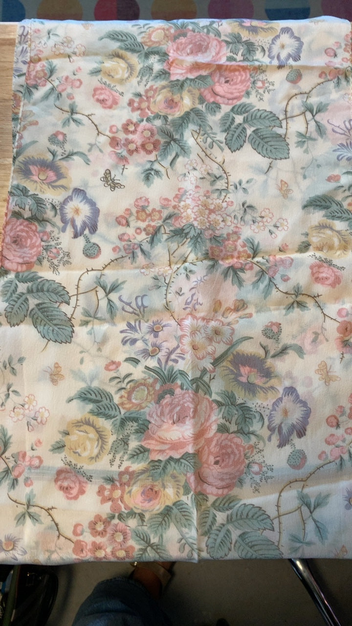 Pink Rose Scarf