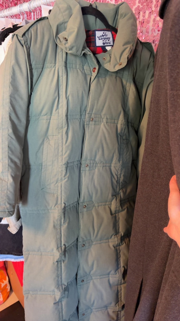 The Company Store VINTAGE Puffer Trench / Size: S