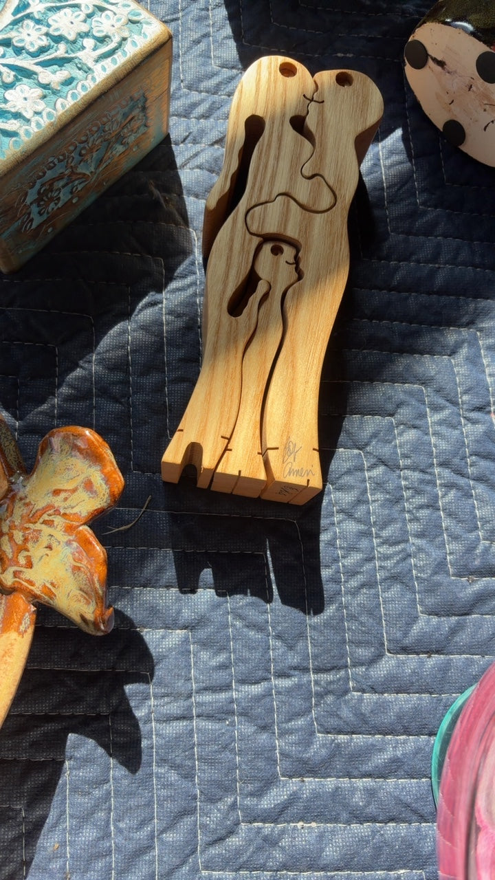 Nested Wooden Sculpture