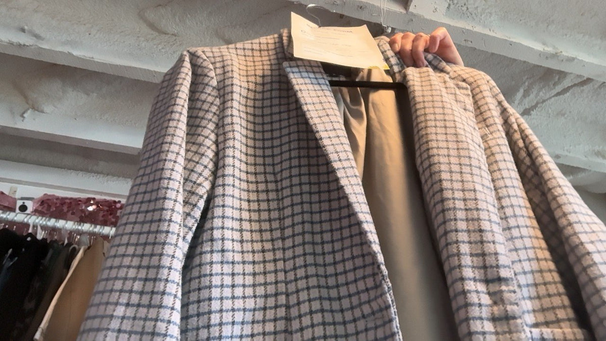 Rails Plaid Blazer / Size: M