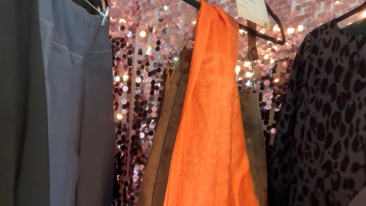 Orange Pashmina Scarf