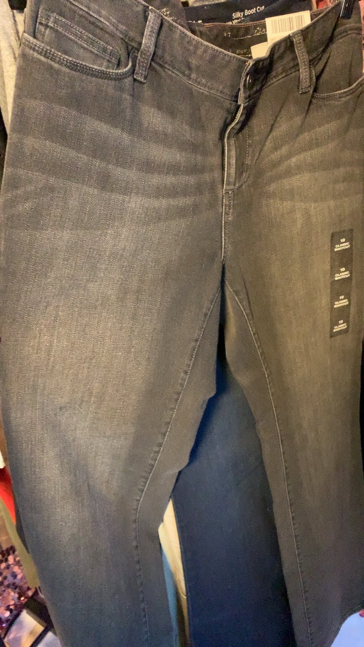 Eddie Bauer Classic Bootcut Black Jeans/ Size: 10/M