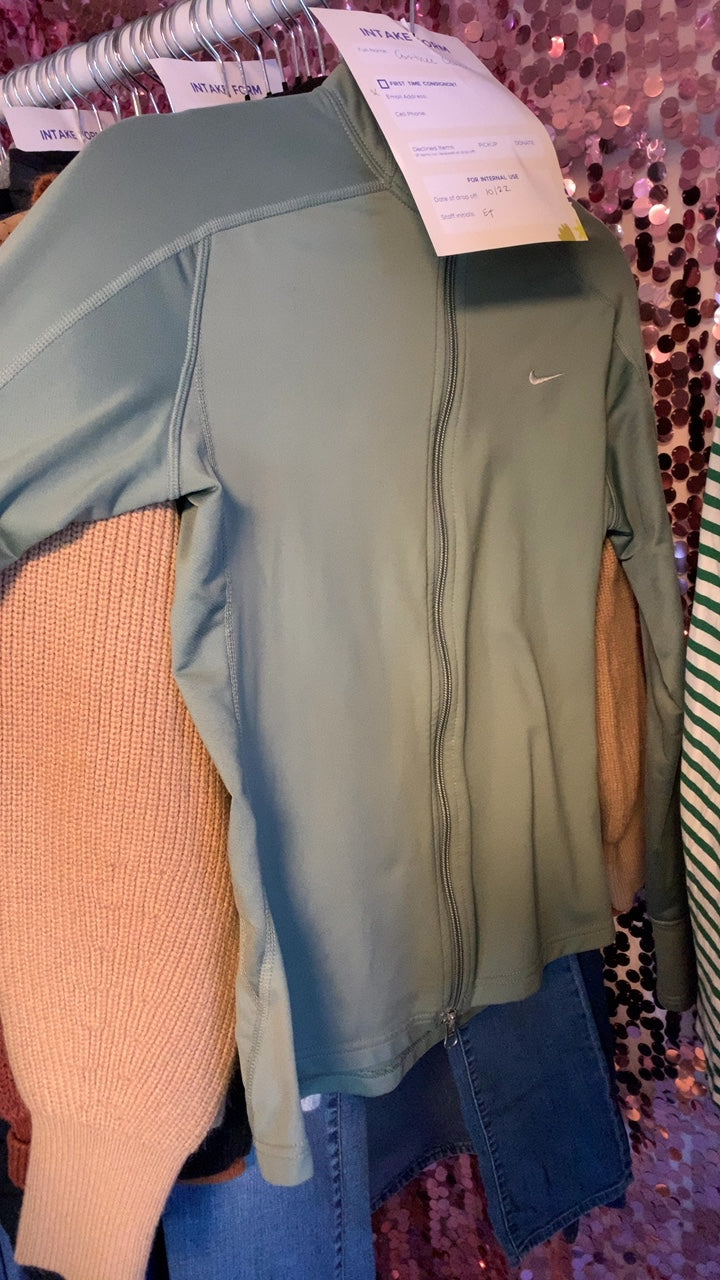 Nike Green Fit Dry Jacket / Size: M