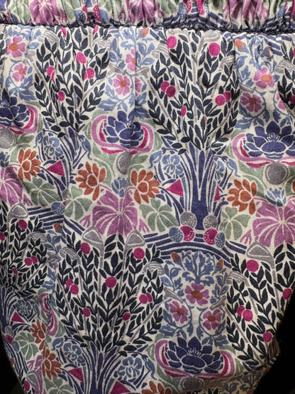 J. Crew with Liberty Fabric Smocked Top
